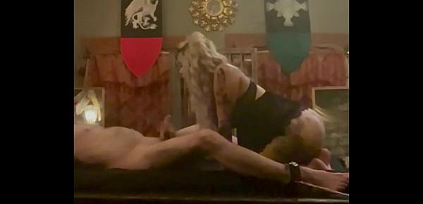 I was tied up and fucked by slut